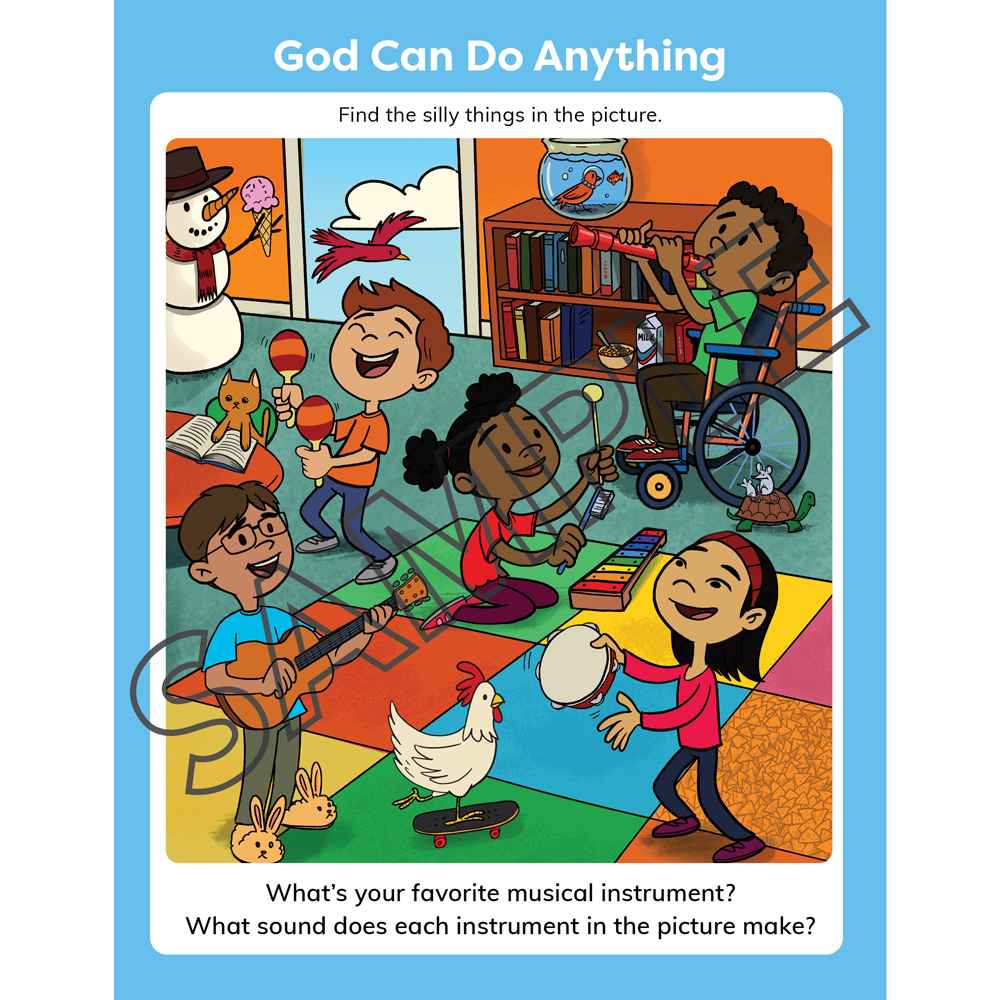 Press Play with Ollie Activity Book (Buy 10 or more for $3 each)