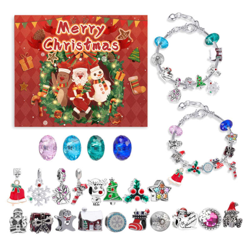 DIY Christmas Advent Calendar Bracelet Kit