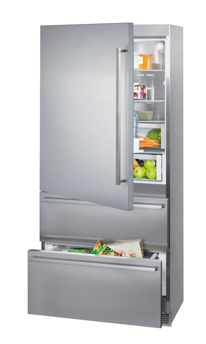 Liebherr CS2081 36 Inch Counter Depth Bottom-Freezer Refrigerator with Automatic Ice Maker