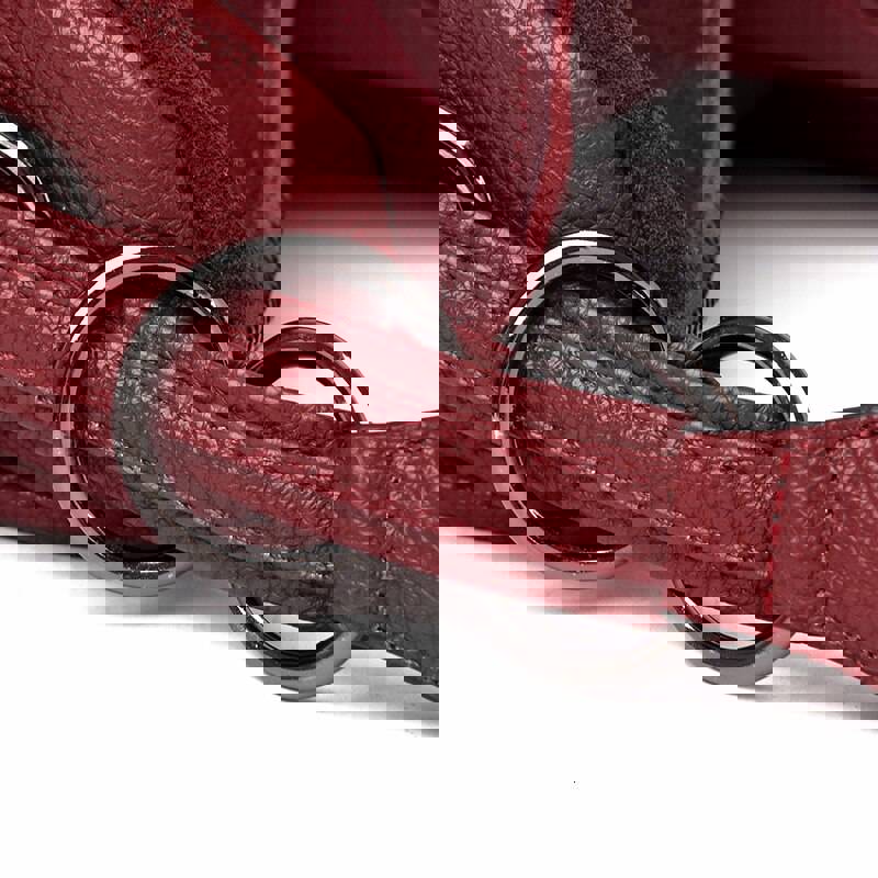 Large Capacity Retro Casual Top-Handle Genuine Leather Messenger Bag