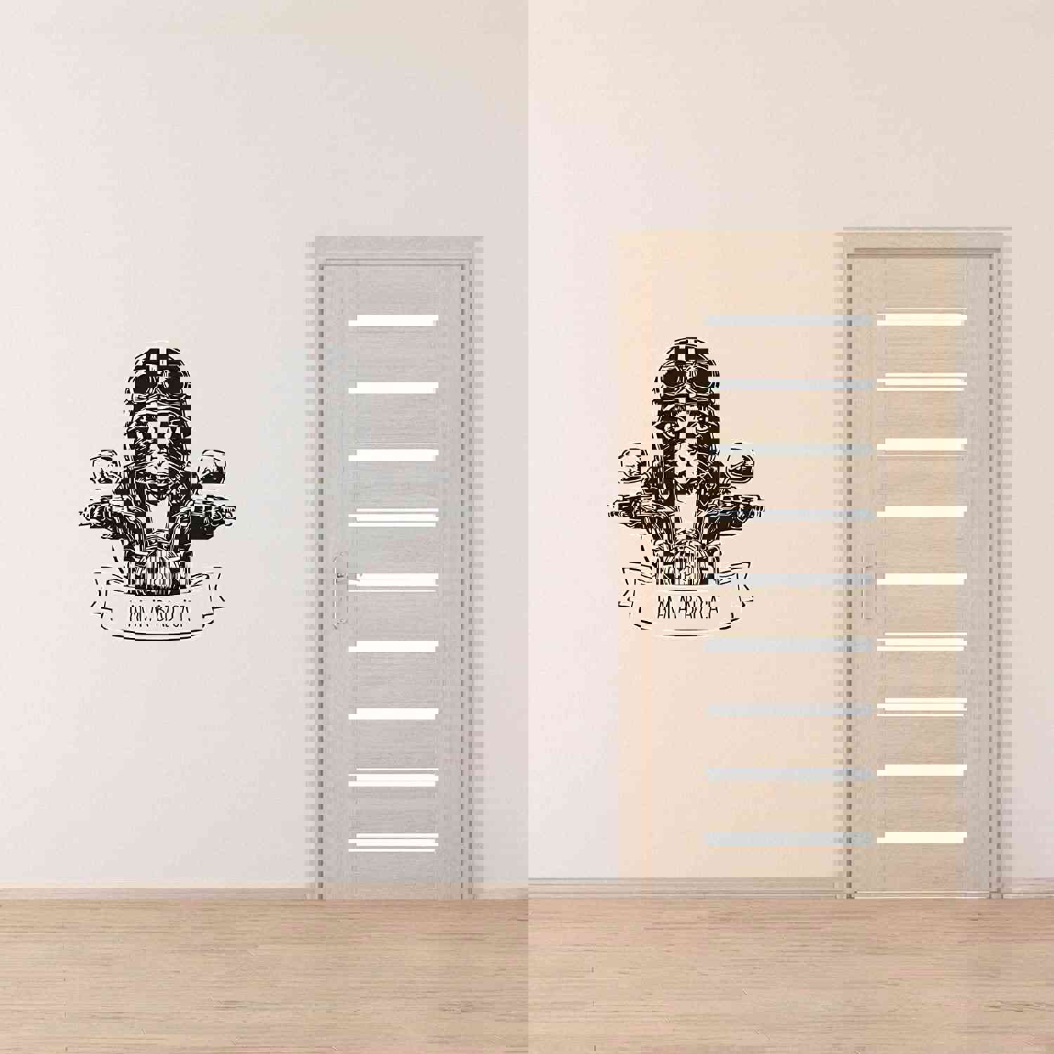 Animal Life Quote Vinyl Wall Sticker Decal - I Am A Bad Cat Cats Quote