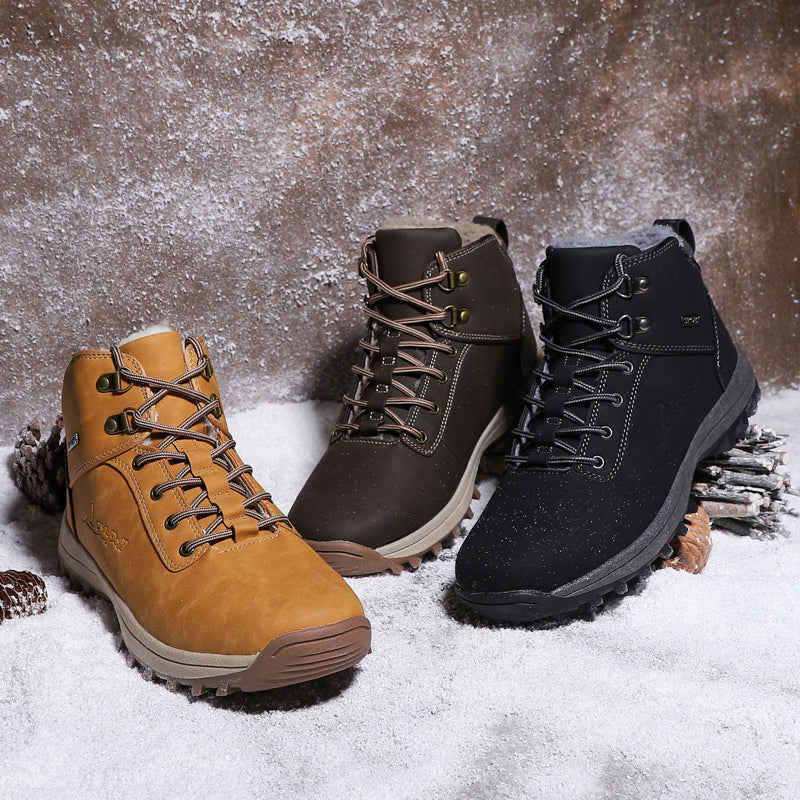 Men's Winter Waterproof Ankle Boot - Rugged & Comfortable