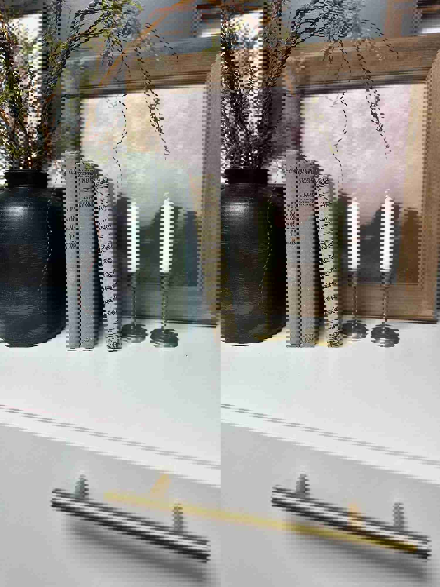 Blue Vintage Books for Home Decor