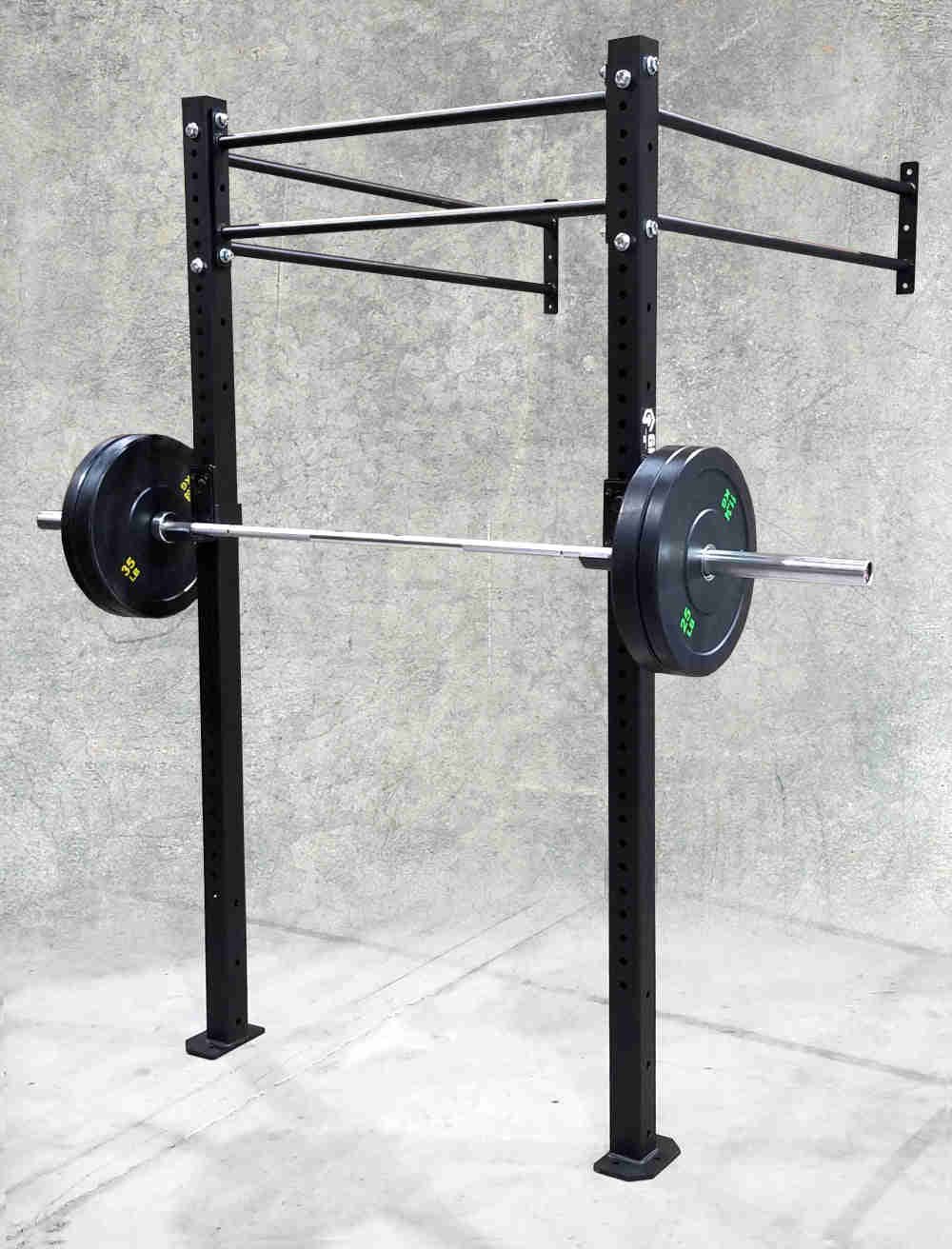 Granite Fitness Mainline 3x3 Wall Mount Rack / Stand (90 Tall) - FREE SHIPPING