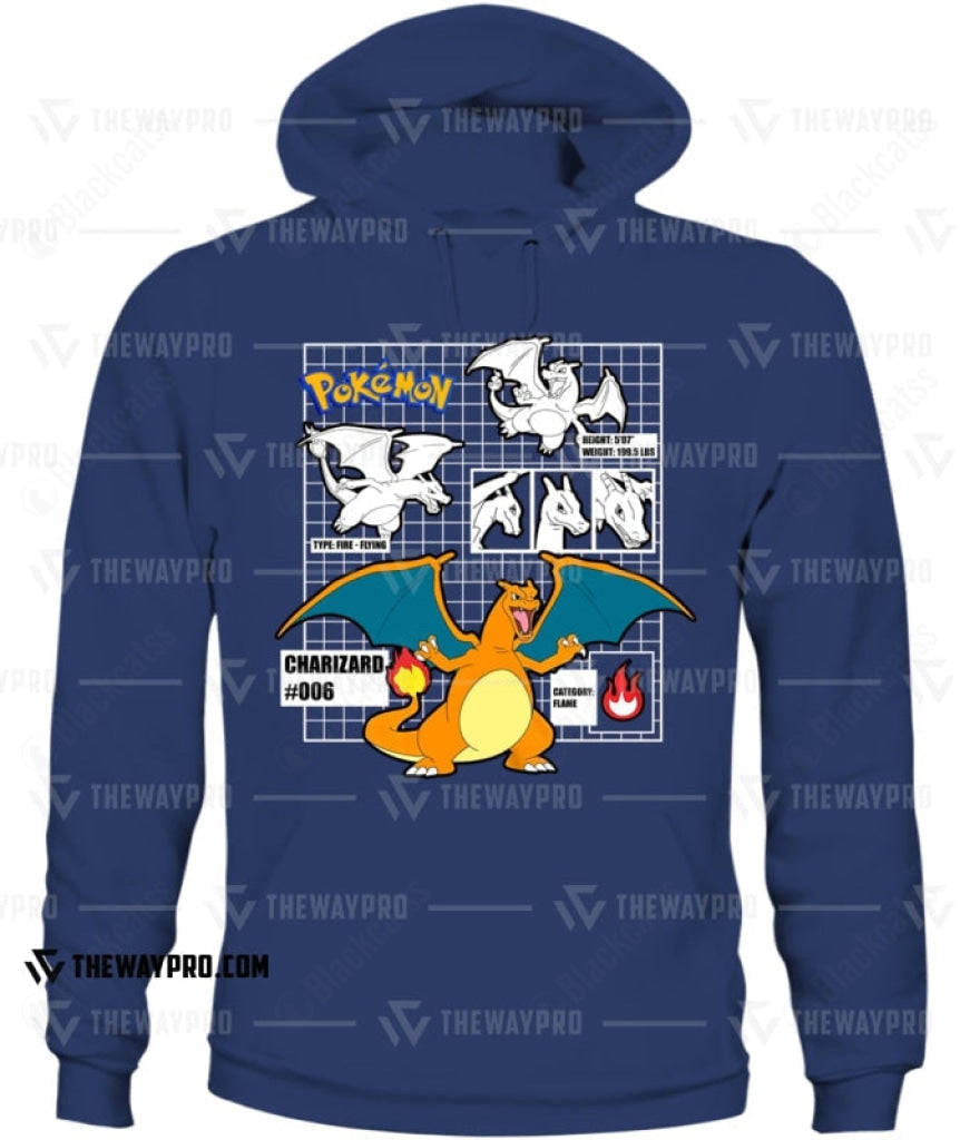 PKM Charizard #006 Custom Graphic Apparel