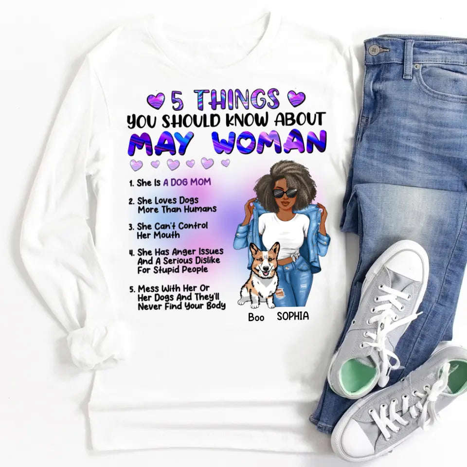 May Birthday Shirt - Custom Birthday Gift for Queens Born in May