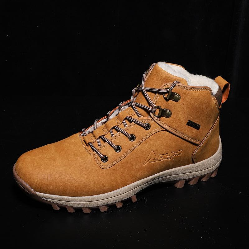 Men's Winter Waterproof Ankle Boot - Rugged & Comfortable