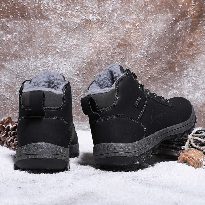 Men's Winter Waterproof Ankle Boot - Rugged & Comfortable