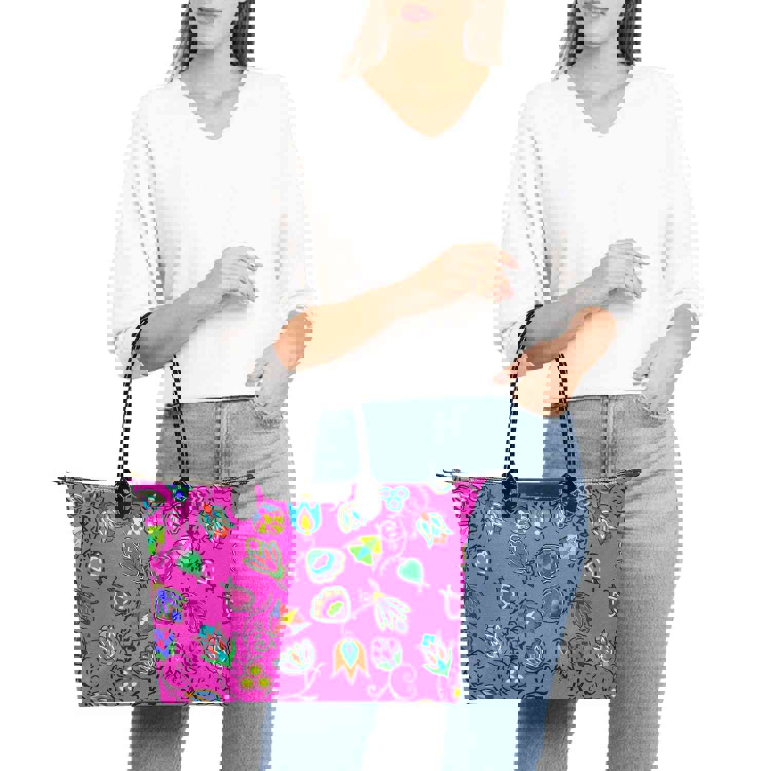 Indigenous Paisley Single-Shoulder Lady Handbag