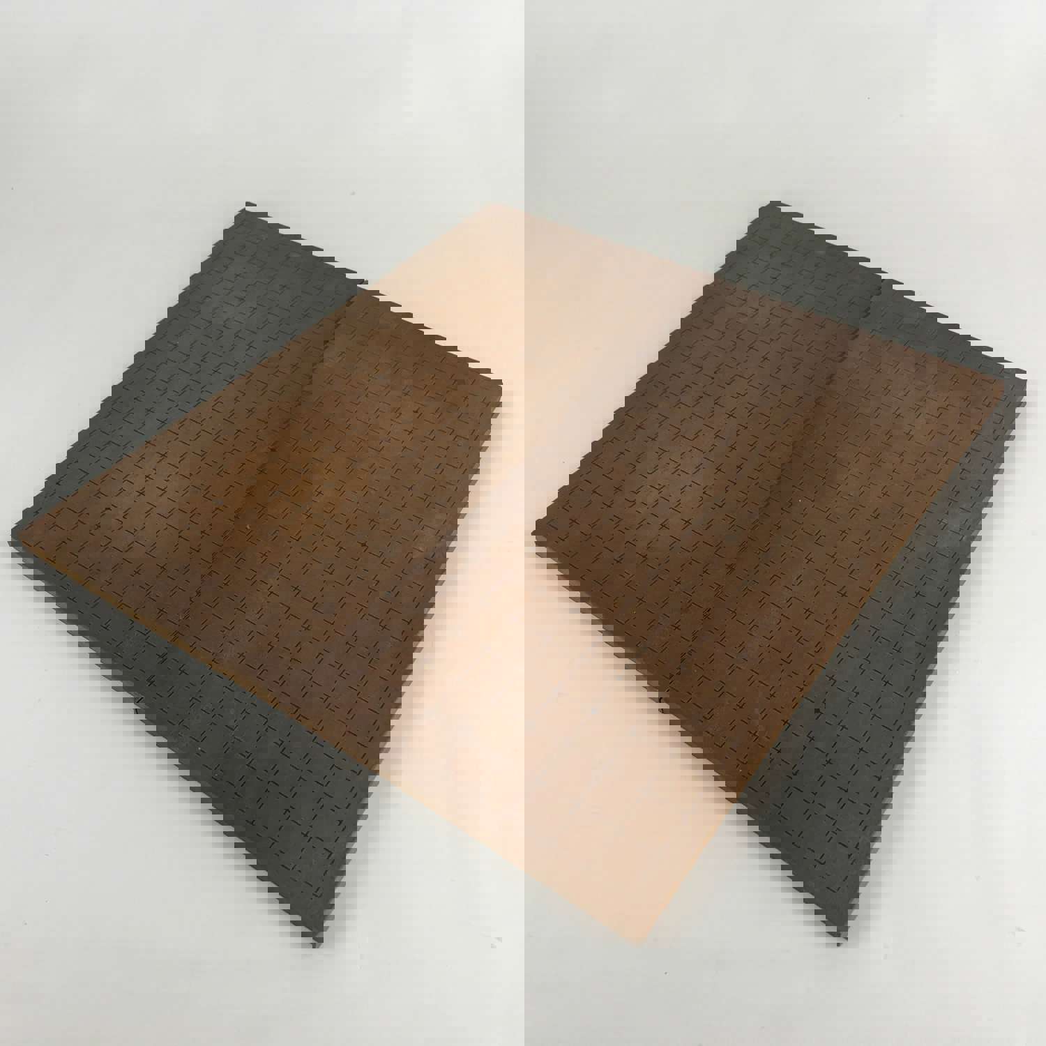 Japanese Wooden Go Board Portable Folding Goban Vintage Igo Game 19x19 Grid