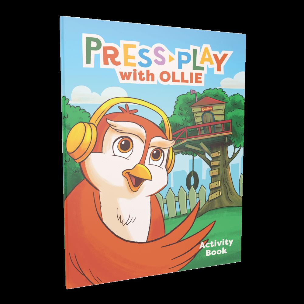 Press Play with Ollie Activity Book (Buy 10 or more for $3 each)
