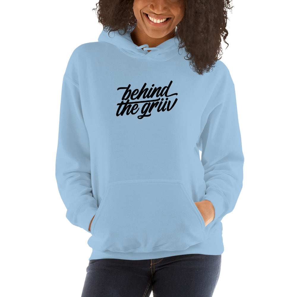 BEHIND THE GRüV UNISEX HOODIE - Cozy and Stylish