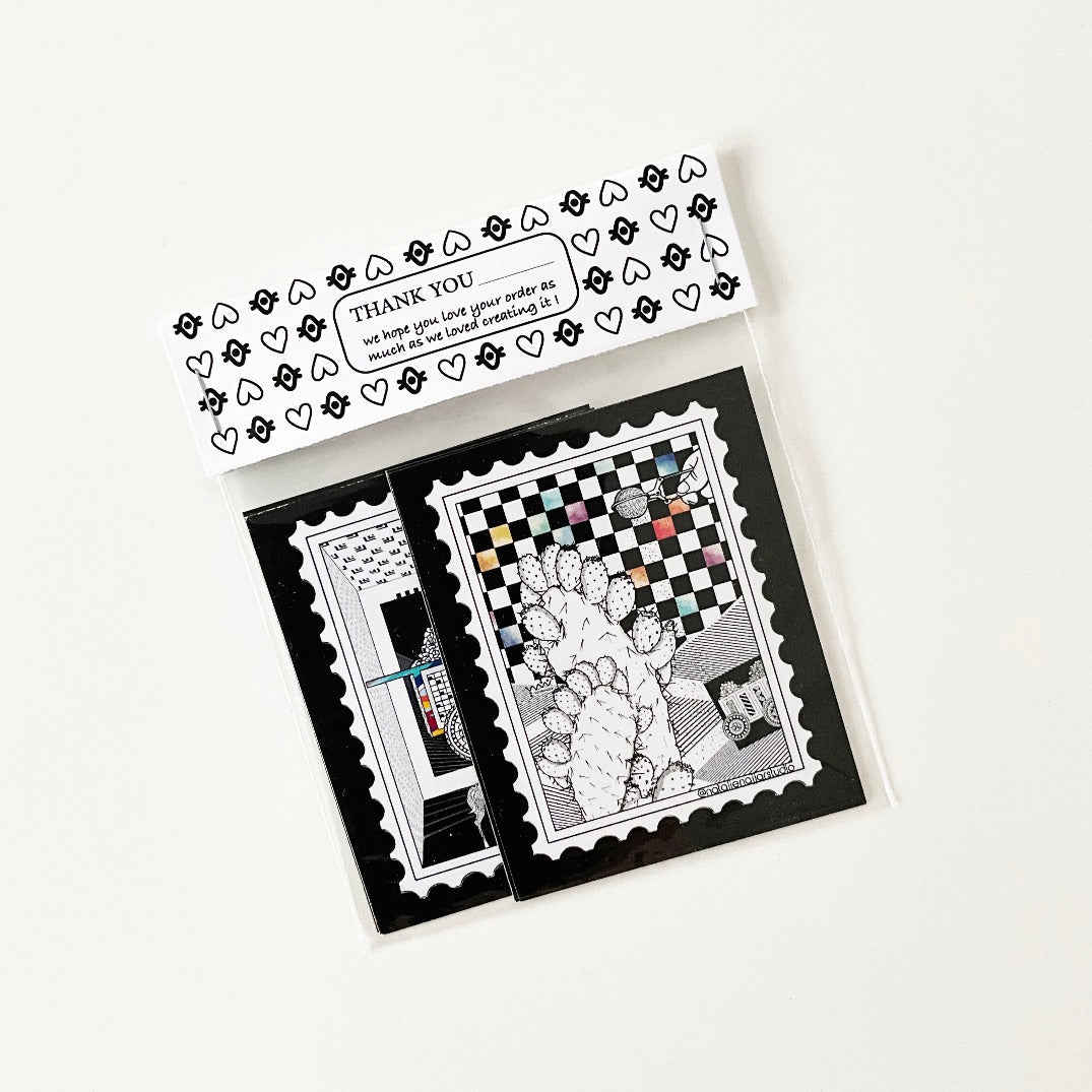Palestinian Cultural Stickers (Stamps) - Celebrate Palestine Decals by Natalie Najjar