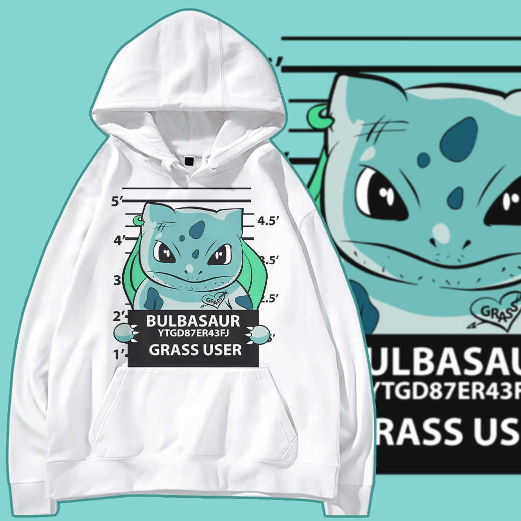 Bulbasaur Criminal Custom Graphic T-Shirt - Unisex Classic Fit