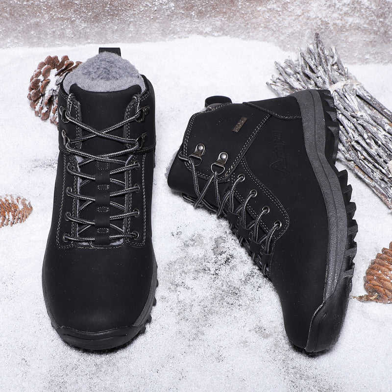 Men's Winter Waterproof Ankle Boot - Rugged & Comfortable