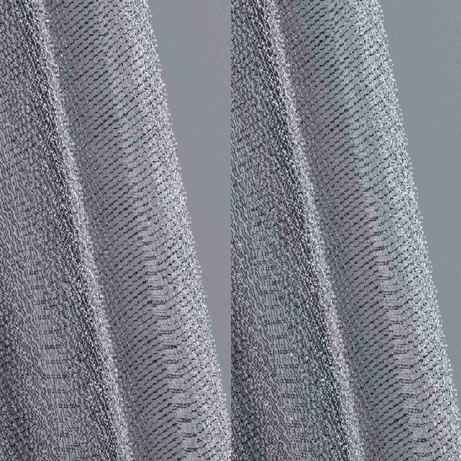 Sheer Linen Curtain - 6 Color Options, High Quality Custom Luxury Grommet Curtains for Living Room & Bedroom