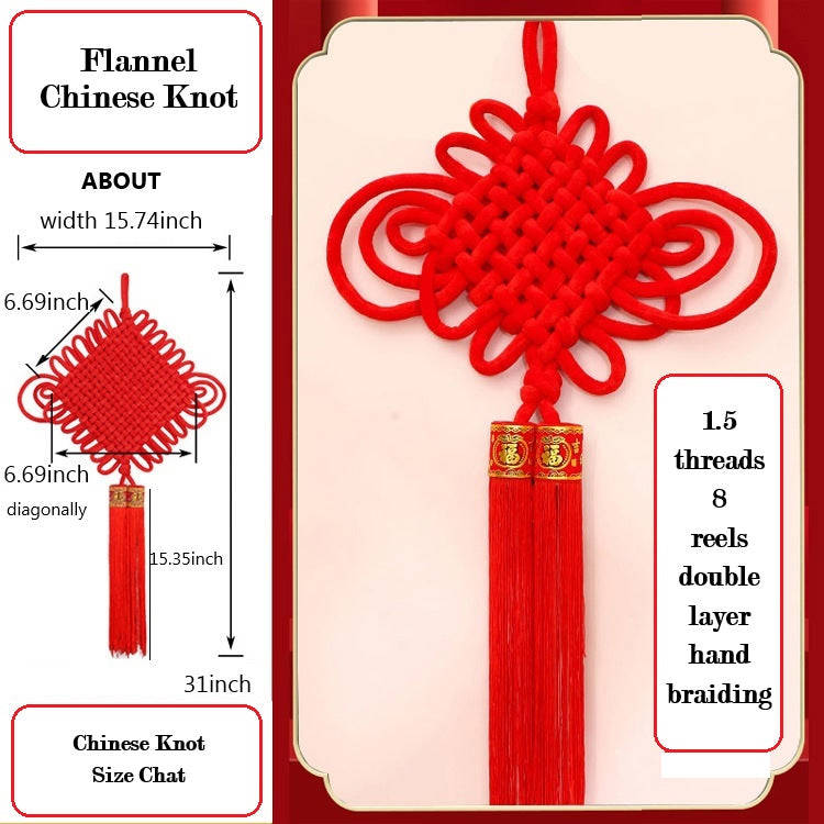 Chinese Knot - Traditional Lunar New Year Decoration for Home and Office