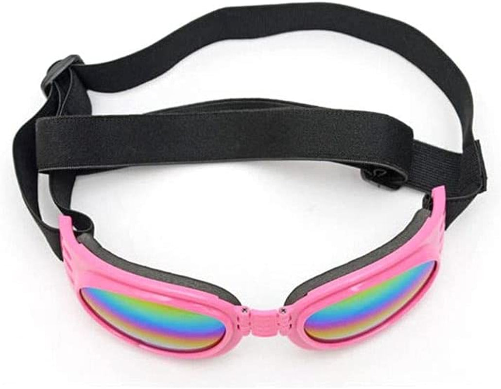 BYBYCD 6 Colors Foldable Waterproof Pet Eyewear UV Protection Sunglasses for Dogs