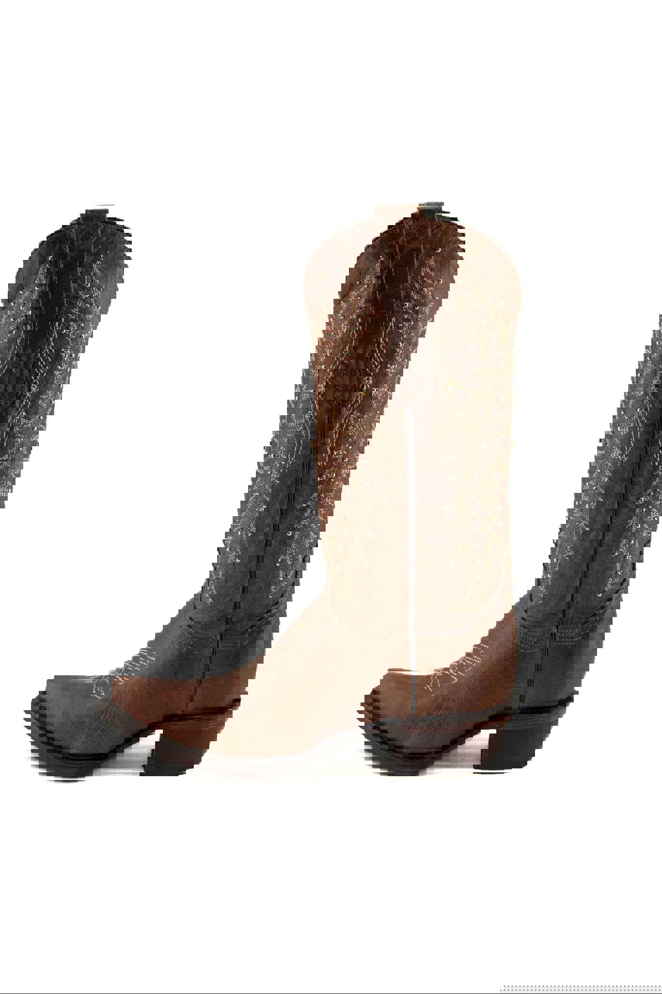 Paulina Snip Toe Cowgirl Boot - Genuine Leather, Made in Mexico