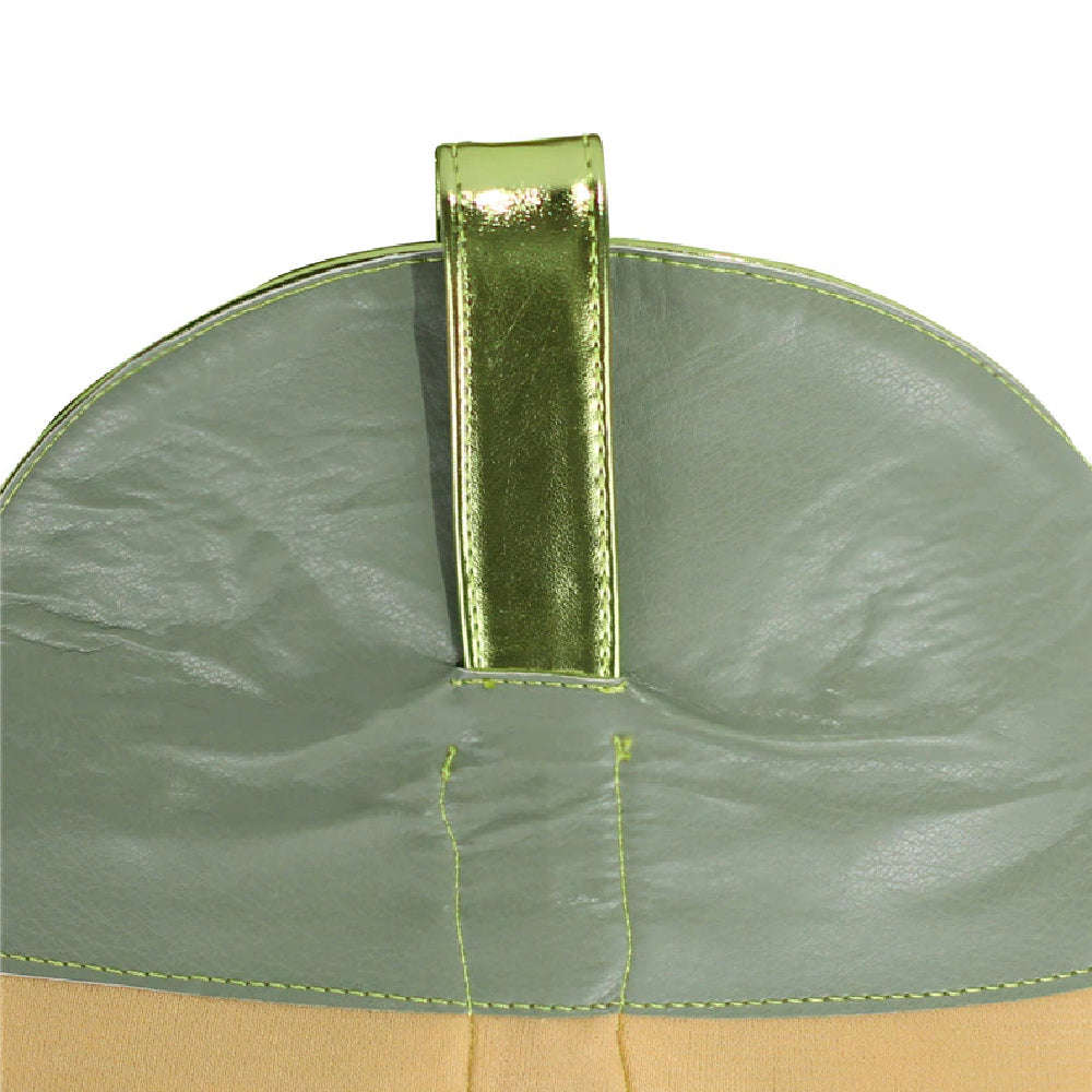 Only Maker Green Embroidered Mid-Calf Western Boots