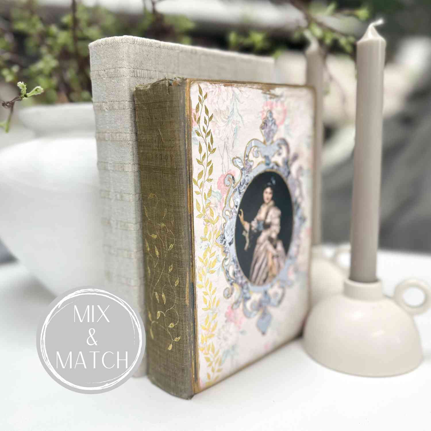 Handcrafted Decorative Books - Unique Artist-Designed Home Decor