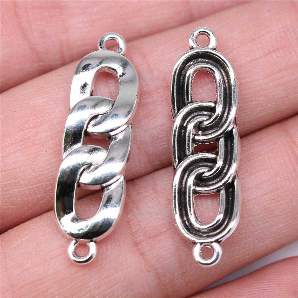WYSIWYG 10pcs Antique Silver Alloy Charms for DIY Jewelry Making