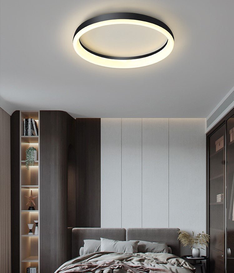 MIRODEMI® Round LED Ceiling Lamp - Minimalist Design for Bedroom, Kitchen & Dining Room