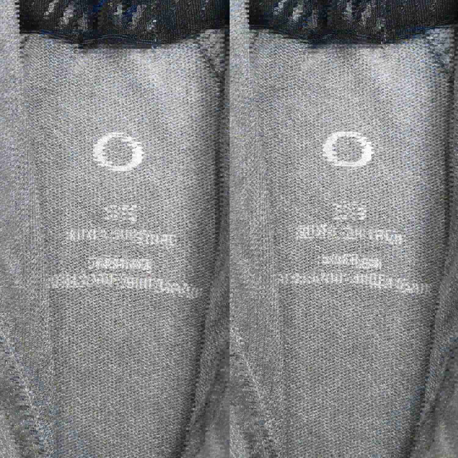 Oakley Men's X Large Gray Black Pullover Hoodie Sweatshirt