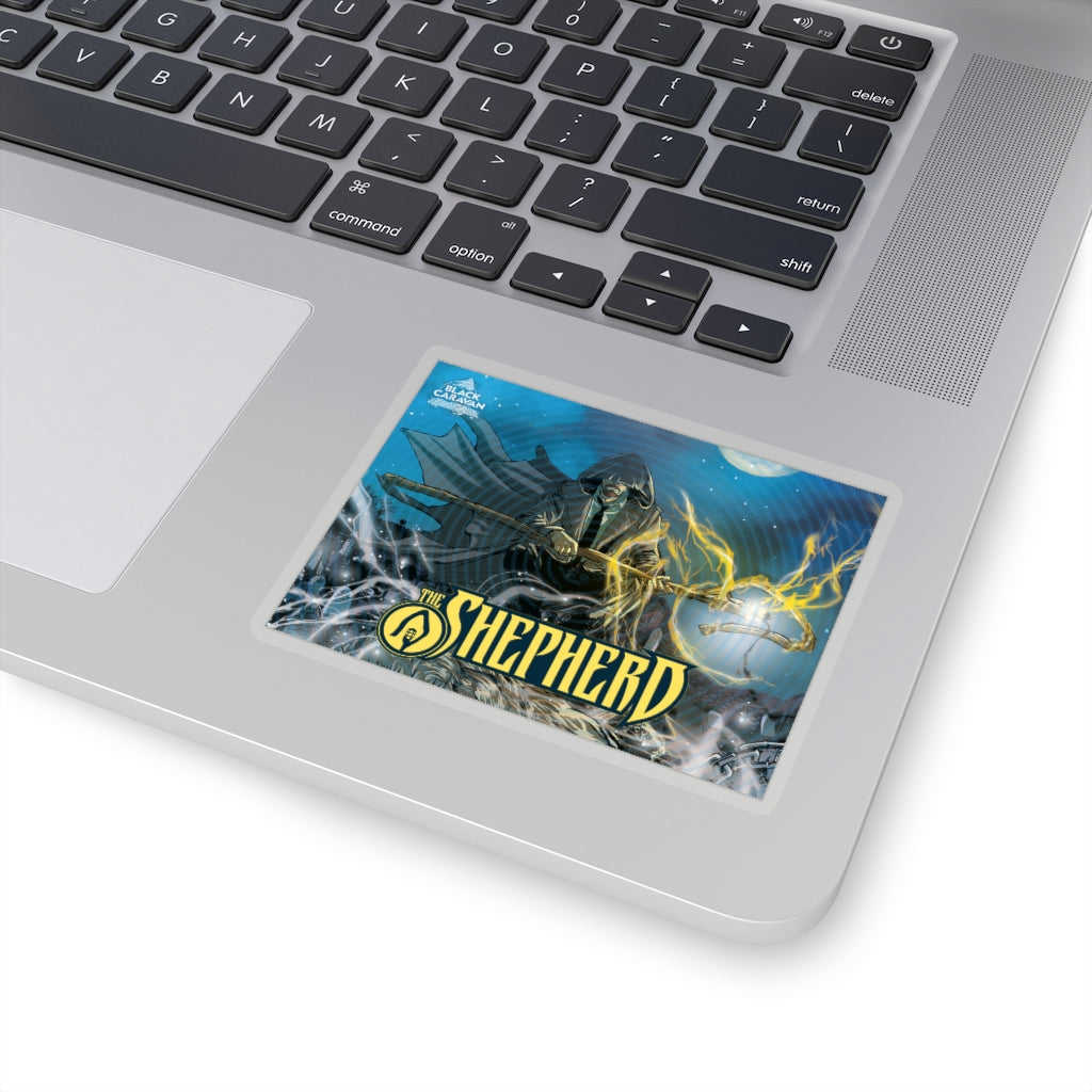 The Shepherd (Tile Design) - Kiss-Cut Stickers