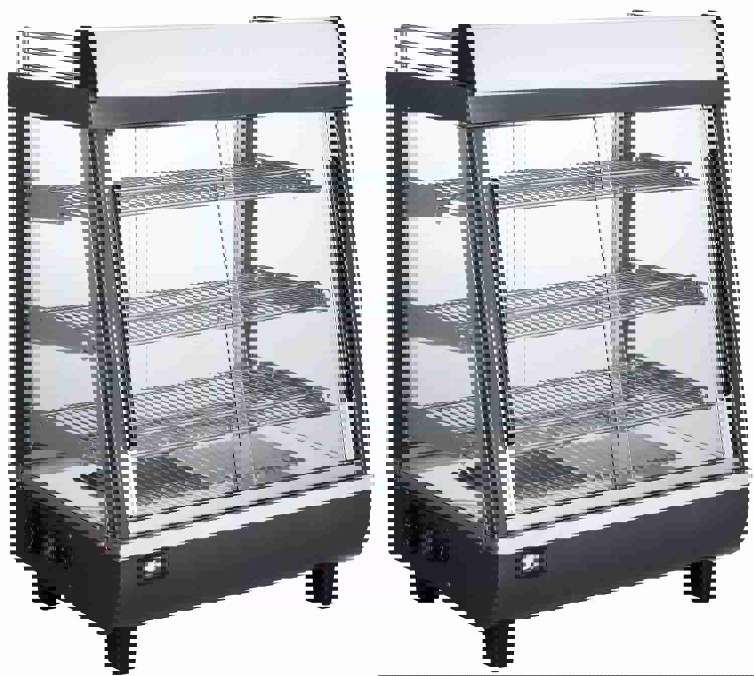 Canco RTR-96L Deluxe Glass Display 27 Food Warmer