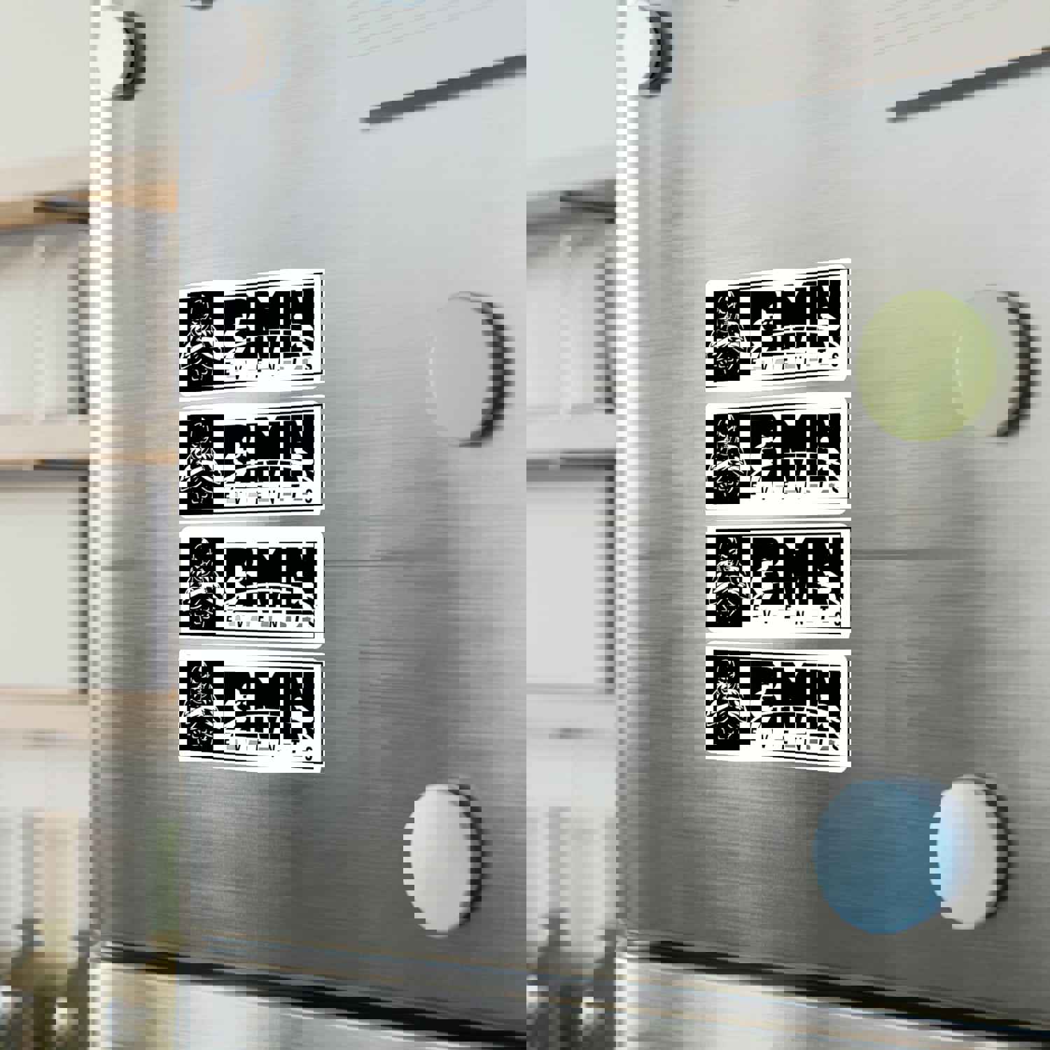 RMN Events Kiss-Cut Vinyl Decals - High Quality, Waterproof & UV-Resistant