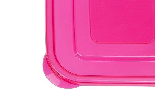 Bento Lunch Boxes, 3-Compartment Meal Prep Containers with Lids, 7 Pack BPA Free, LeakProof, Reusable