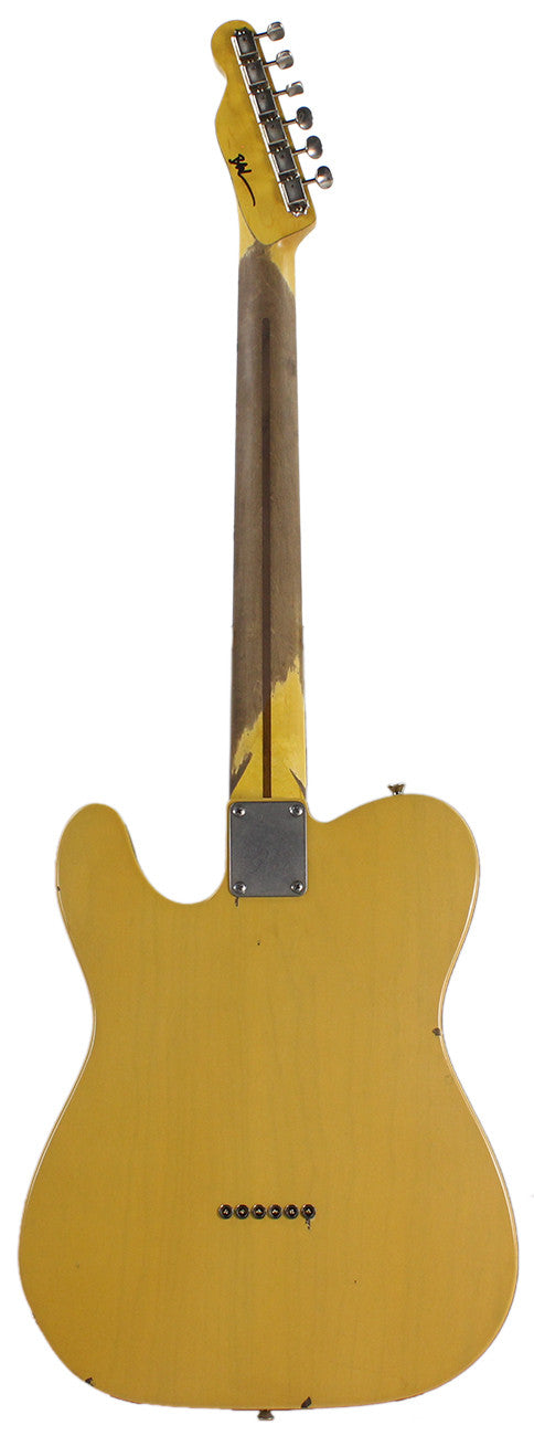 Nash T-2HB Guitar, Butterscotch Blonde, Lollartrons, Medium Aging