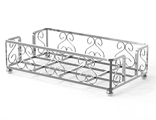 LEVIMETREE Stainless Steel Napkin Holder - Modern Serviette Holder for Dining Tables & Home Décor