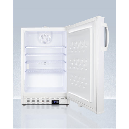 Summit 20 Wide Built-In Healthcare All-Refrigerator, ADA Compliant ADA404REFCAL