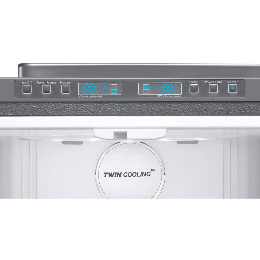 Samsung 17.5-cu ft Counter-depth French Door Refrigerator with Ice Maker (Stainless Steel)