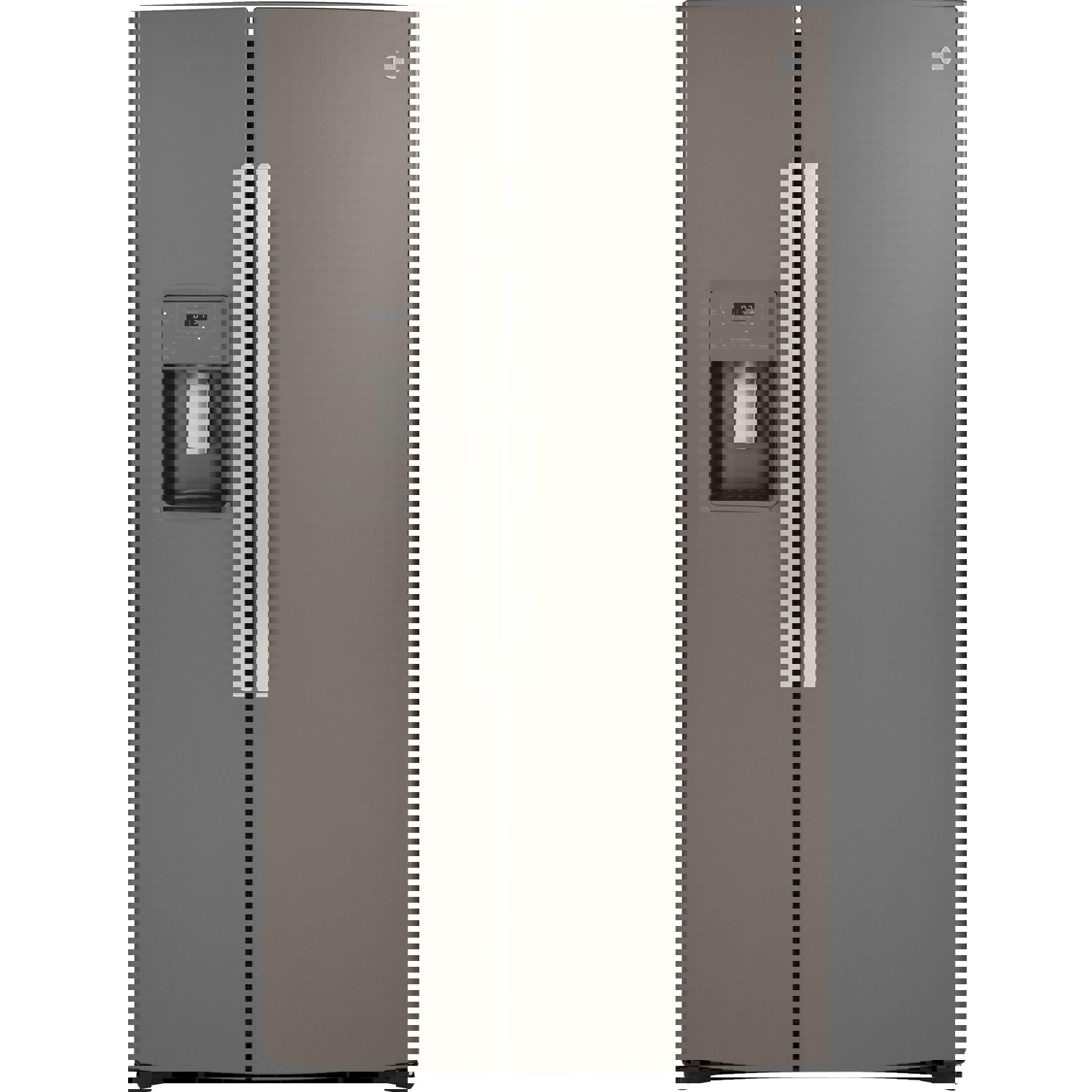 GE 36-inch Counter-Depth Side-by-Side Refrigerator with Water and Ice Dispenser GZS22IMNES