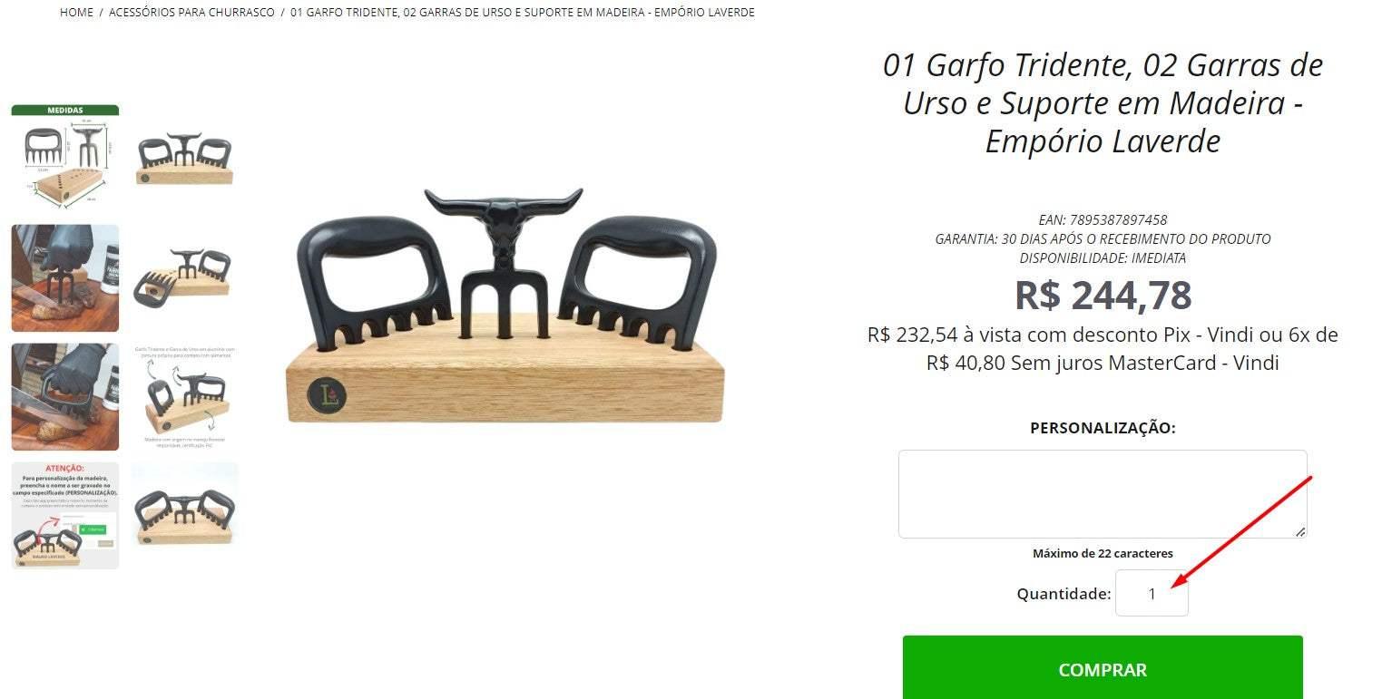 Brazilian Barbecue Kit - 7 Kits / 15 Units (DDP)