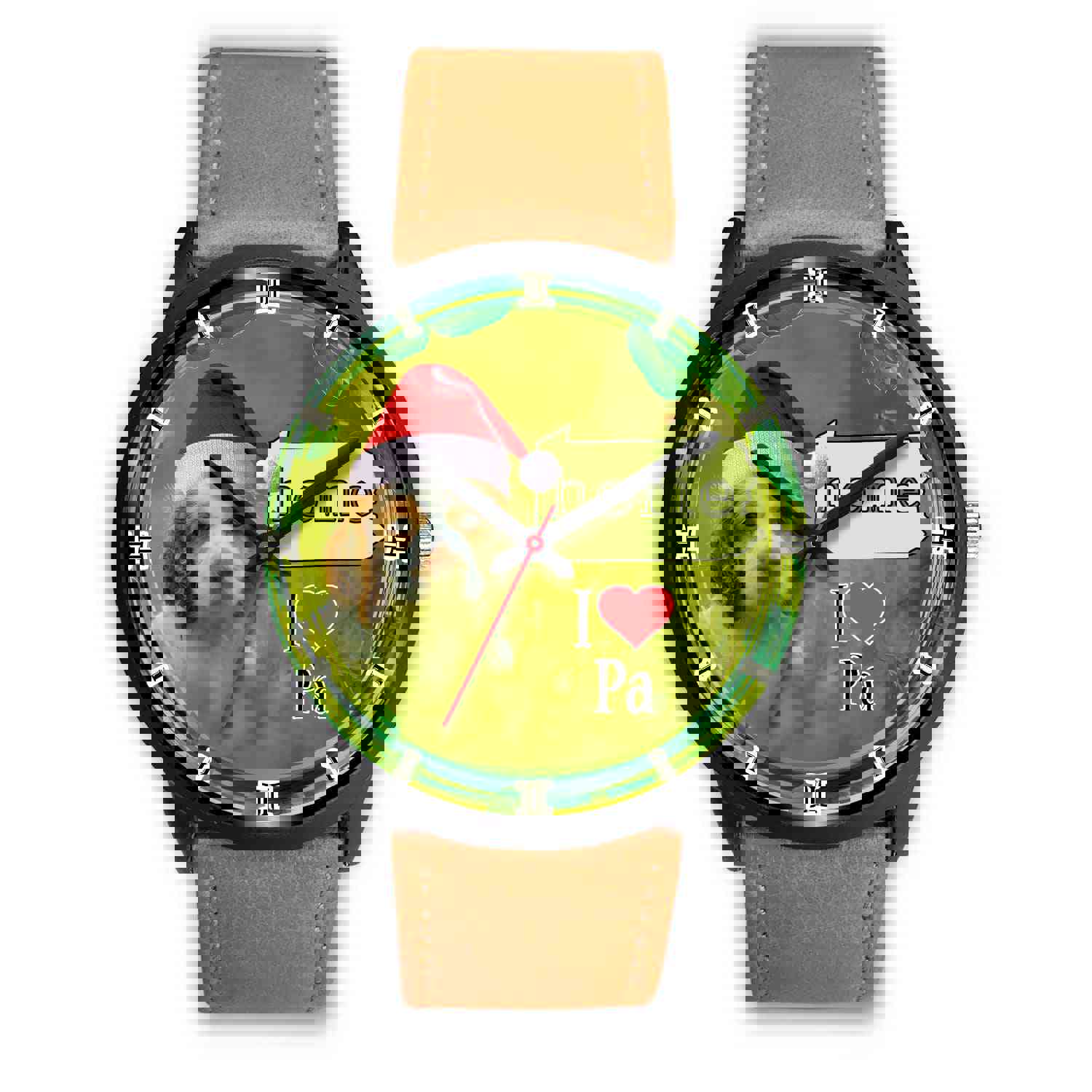 Cute Cocker Spaniel Dog Pennsylvania Christmas Special Wrist Watch