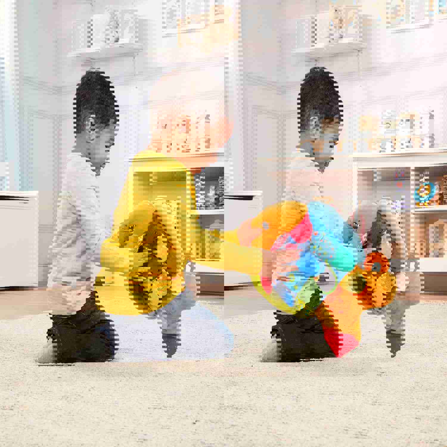 Flip Fish Baby Toy - Interactive and Educational Infant Plaything