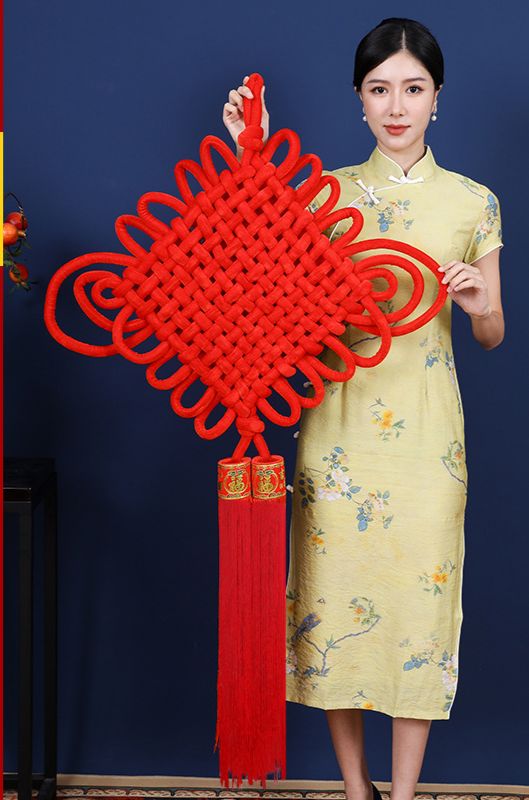 Chinese Knot - Traditional Lunar New Year Decoration for Home and Office