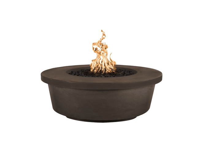 The Outdoor Plus Tempe Concrete Fire Pit with Free Cover