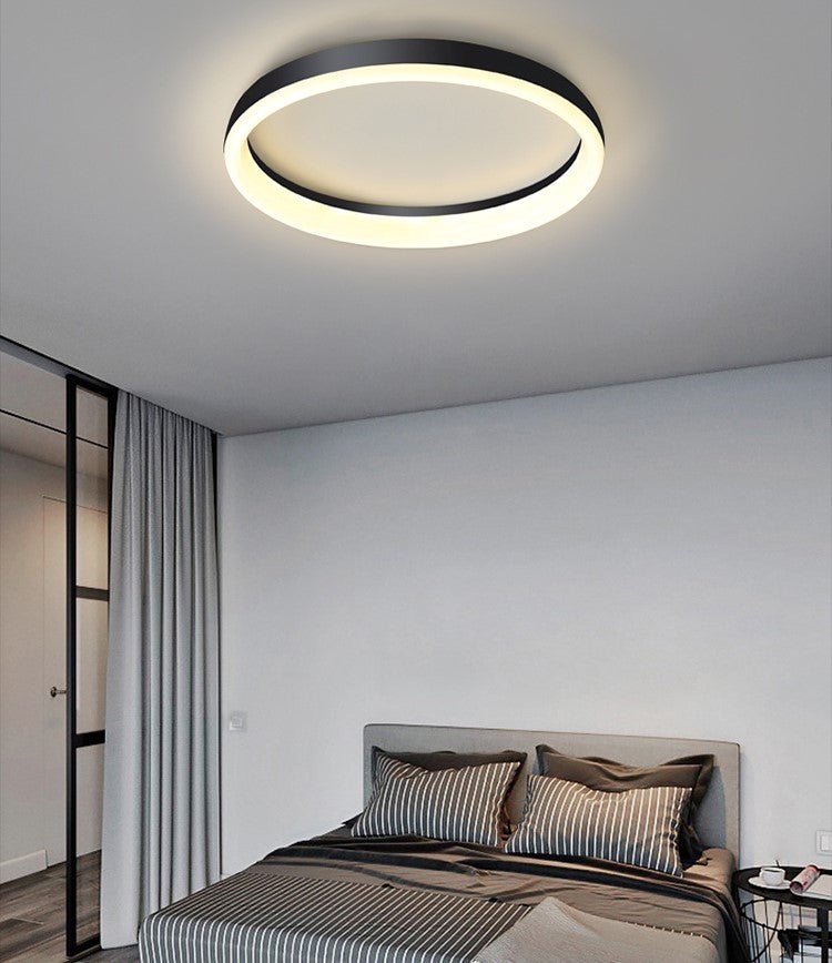 MIRODEMI® Round LED Ceiling Lamp - Minimalist Design for Bedroom, Kitchen & Dining Room