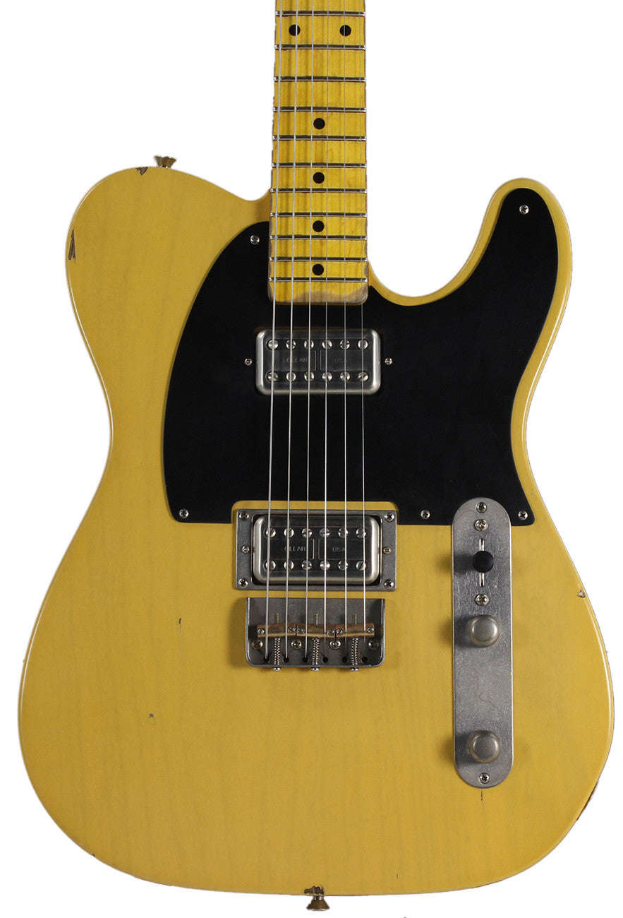 Nash T-2HB Guitar, Butterscotch Blonde, Lollartrons, Medium Aging