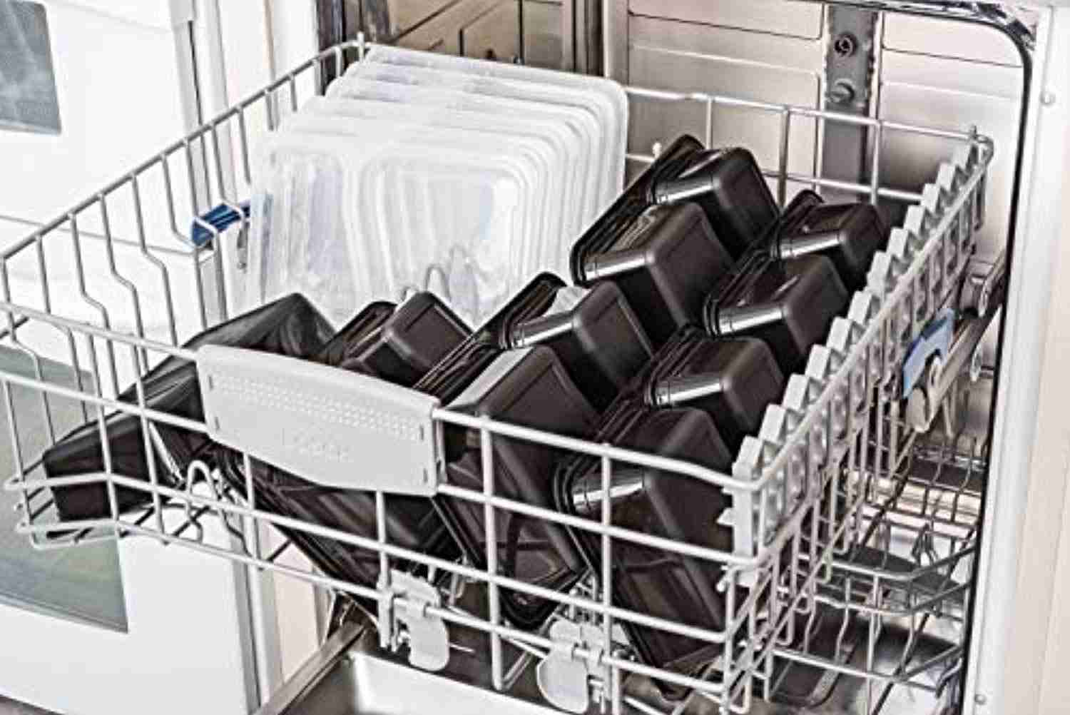 Durahome - 10-Pack BPA-Free Meal Prep Containers with Lids, 2 Compartments, 30oz