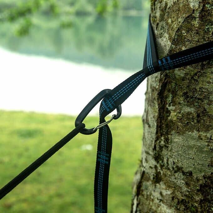 Cascade Mountain Tech Travel Hammock - 2-Person Portable Hammock for Outdoor Relaxation