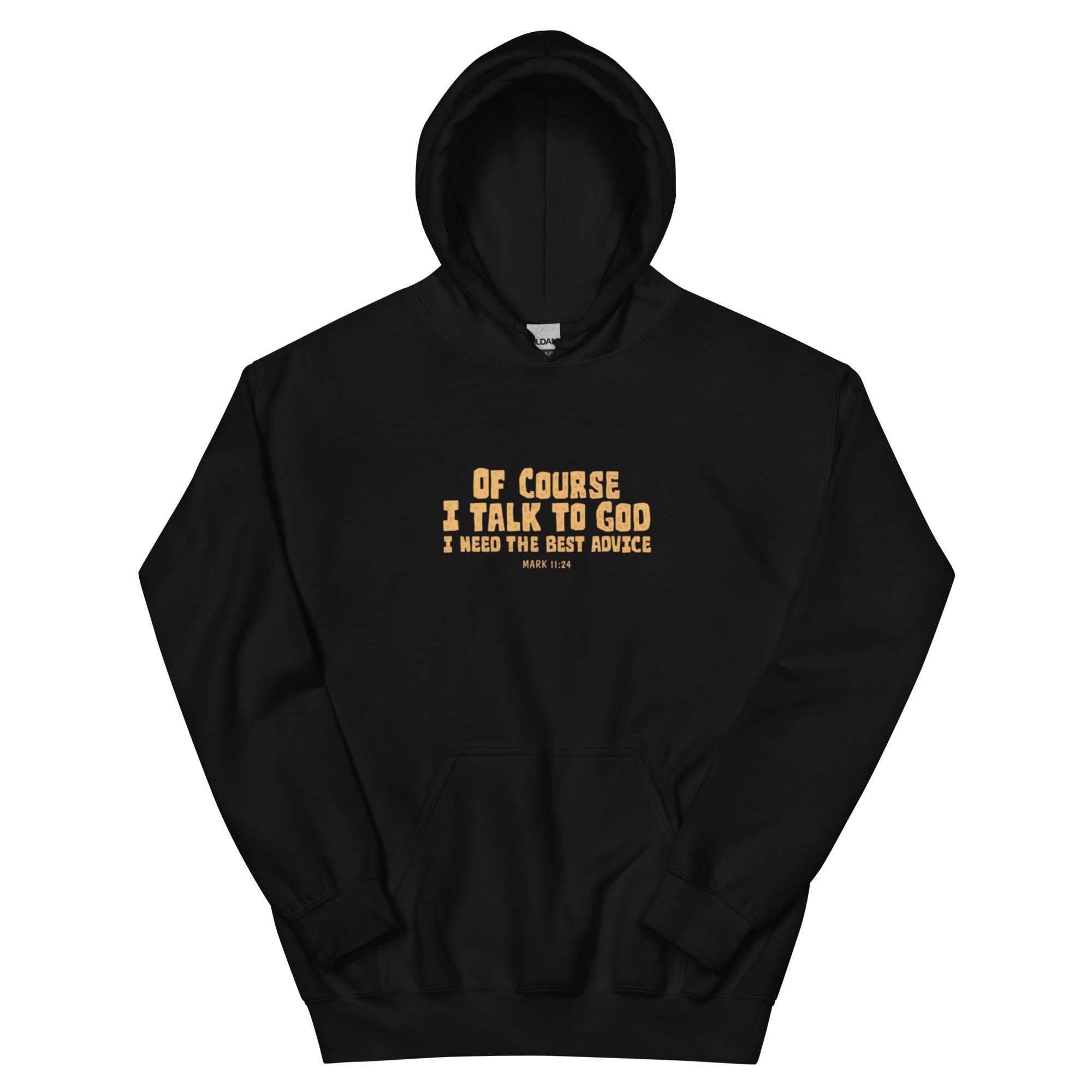 F&H Christian Of Course I Talk to God Mens Hoodie