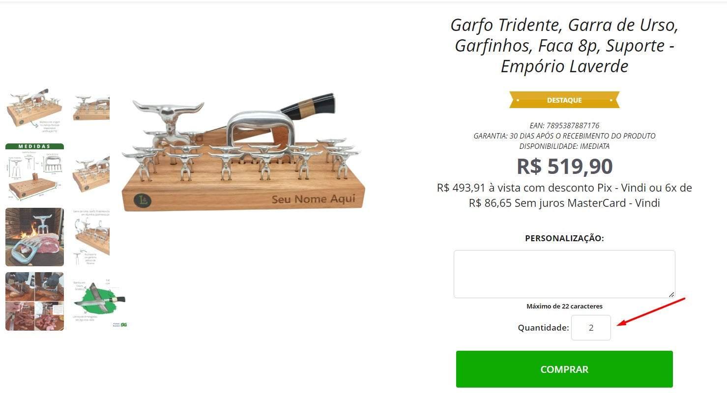 Brazilian Barbecue Kit - 7 Kits / 15 Units (DDP)