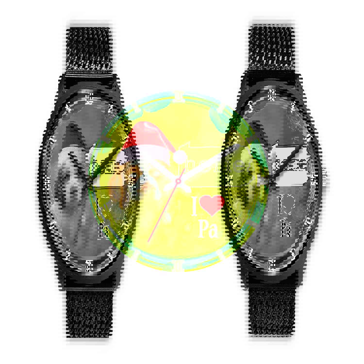 Cute Cocker Spaniel Dog Pennsylvania Christmas Special Wrist Watch