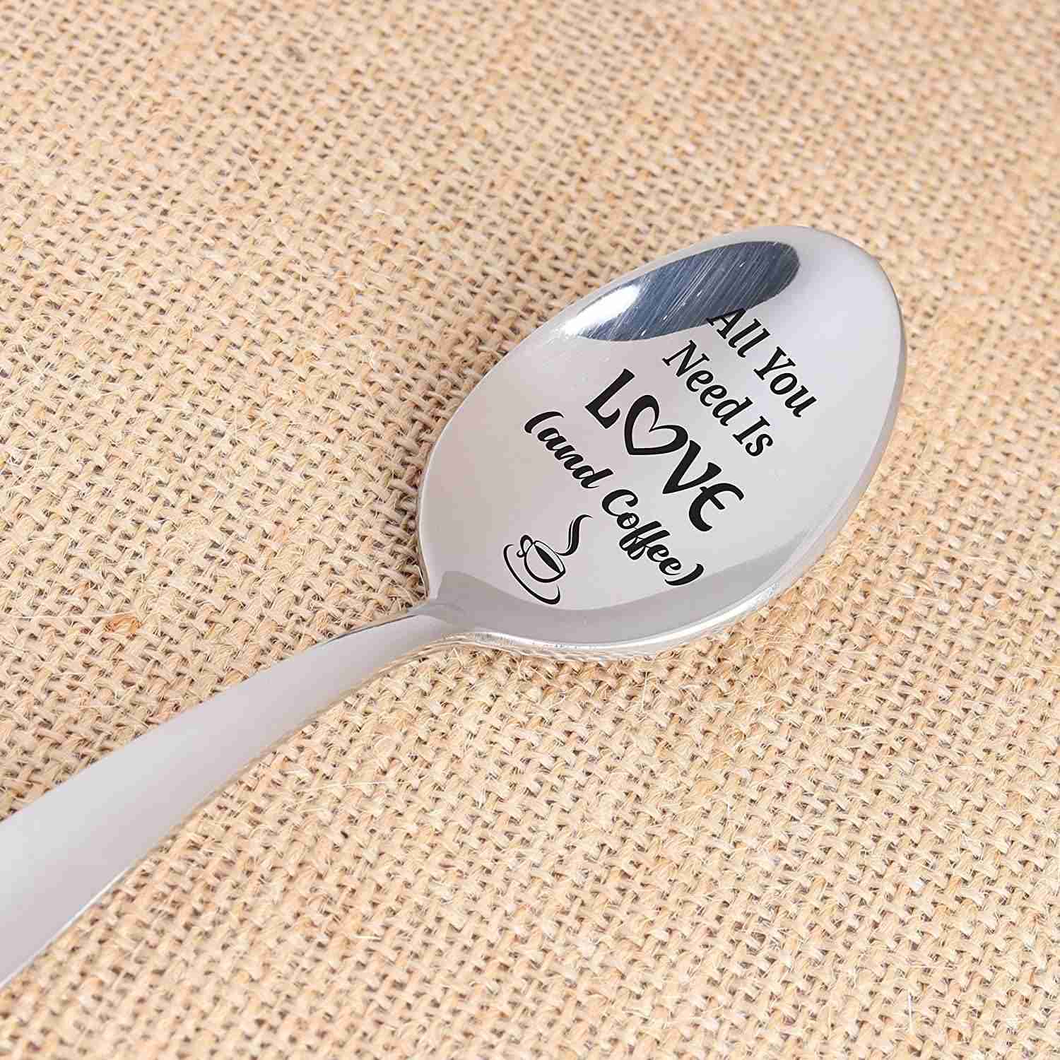 Valentines Day Gift for Coffee Lovers - All You Need is Love | Gift for Wedding Anniversary | Christmas Gift